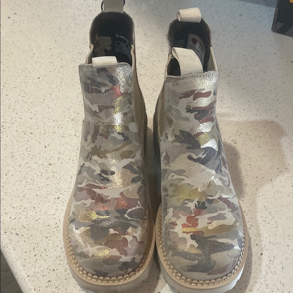 Ariat Camo Ankle Boots - Multicolor